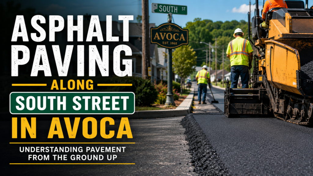 Asphalt Paving Along South Street in Avoca: Understanding Pavement from the Ground Up